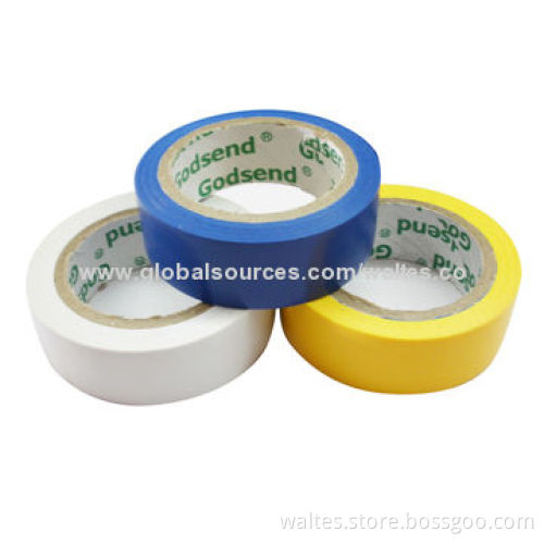 0.13mm 200% Elongation Rubber Adhesive PVC Tape